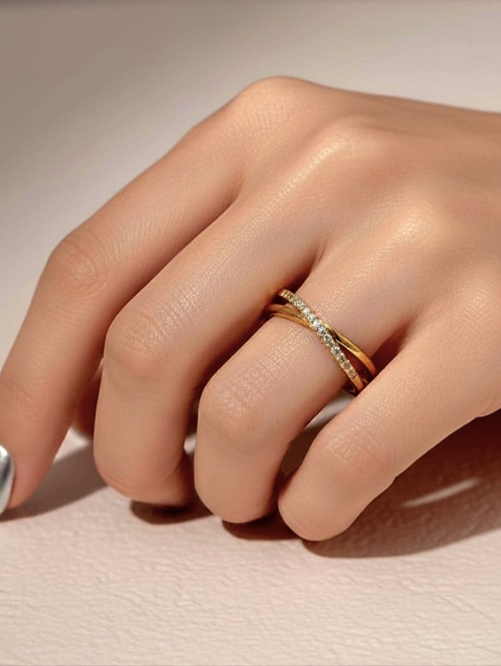 🏷 NEW 18K Gold-plated Women's‎ Ring